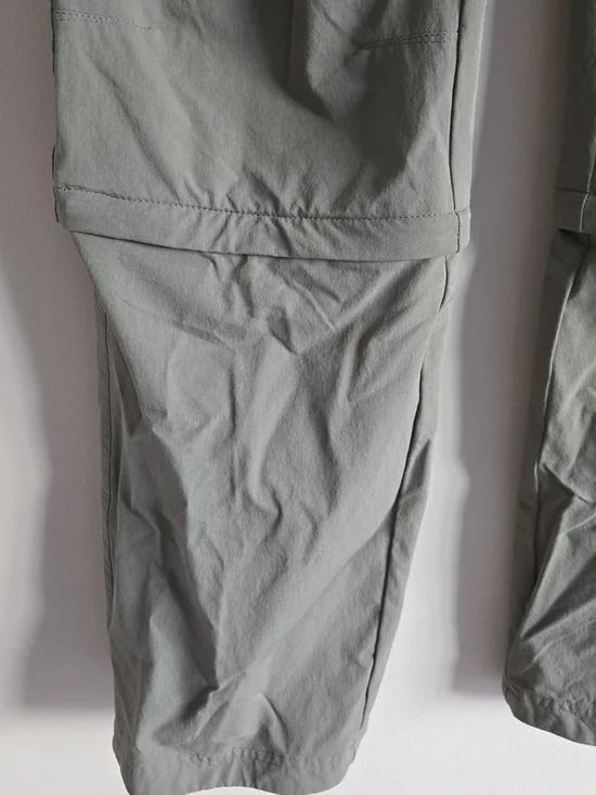 Rei Womens Nylon Convertible Capri Pants Size 6 Olive - Picture 10 of 16